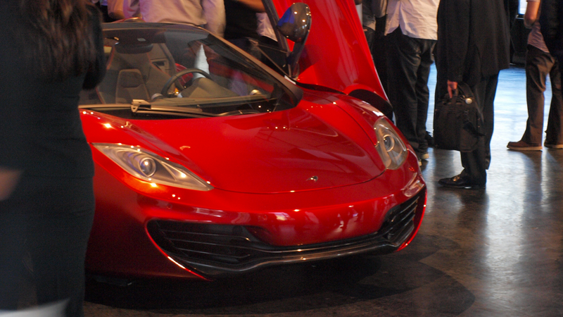 Illustration for article titled The McLaren 12C Spider Live At Classic Car Club Manhattan